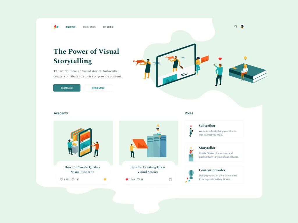 The Power of Storytelling in Web Design