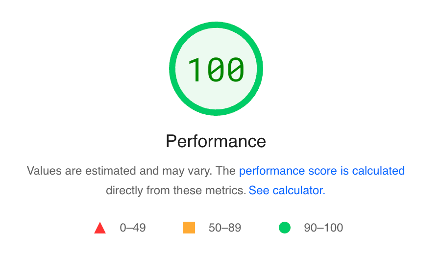 Fast-loading webpage optimized for speed, reducing bounce rates and improving conversions.